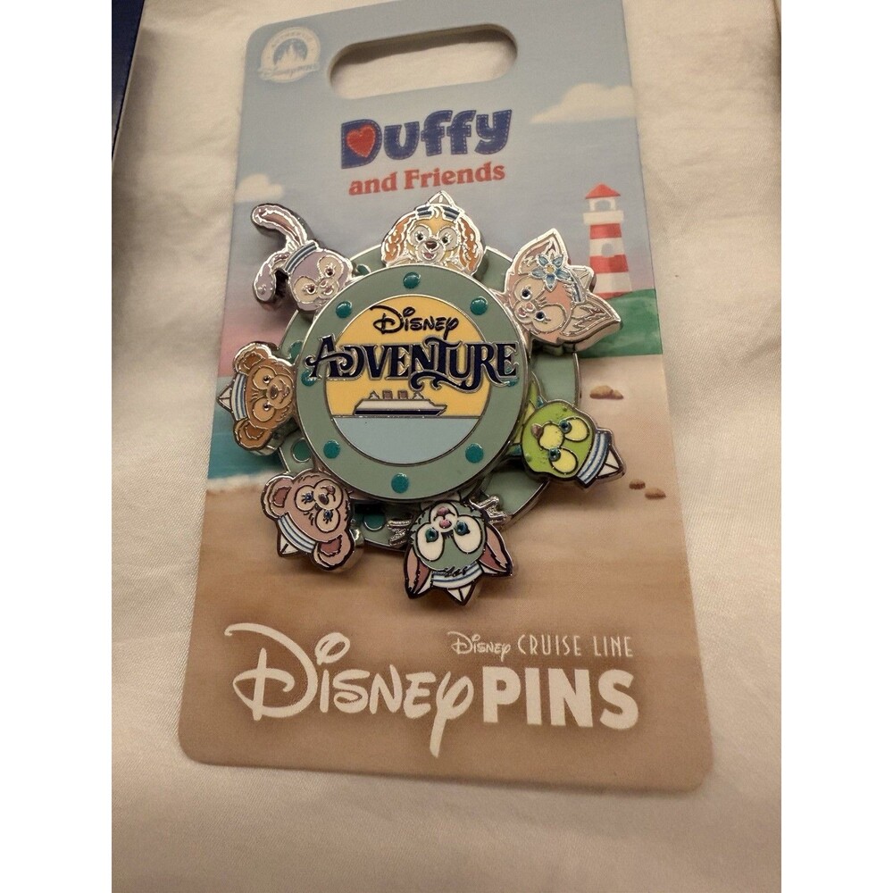 DCL Disney Cruise Line Adventure Duffy & Friends Spinner Pin 2026